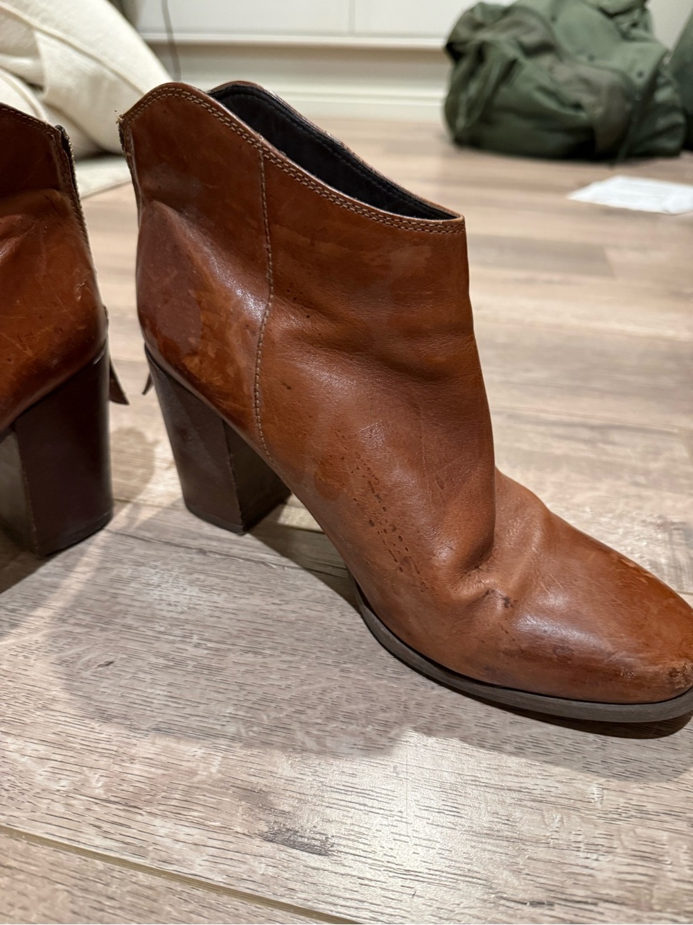 Clark’s Lora Lana Brown Leather Boots